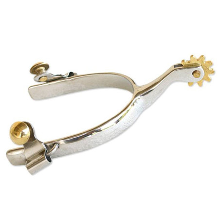 Esporas de roldana Brad Ren’s em aço inoxidável