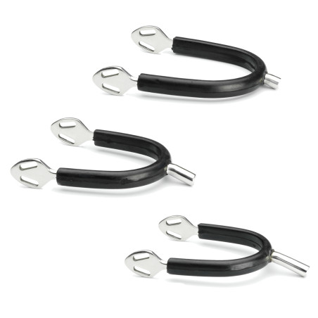 Esporas Tattini retas e de borracha para mulher