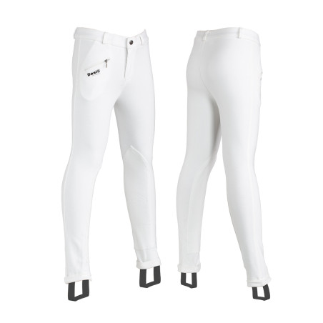 Calças jodhpurs Daslö infantil 4 estações branco