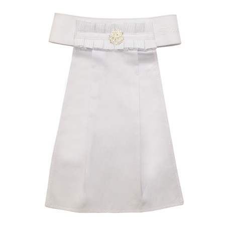 Plastron com botão Tattini Joyau