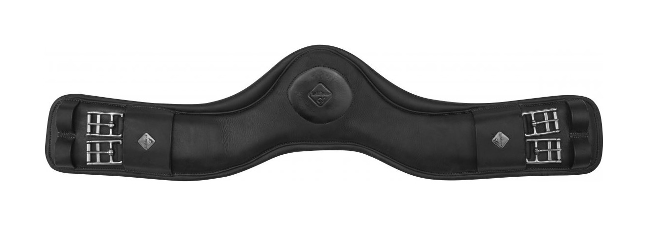 Cilha de adestramento LeMieux Gel-Tek Anatomic Preto modelo antigo