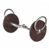 Mordedor com anéis de silicone LeMieux - Castanho