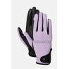 Luvas de equitação Horze Young Rider Romy - Geada de lavanda