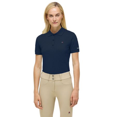 Polo de manga curta Tommy Hilfiger Equestrian feminino