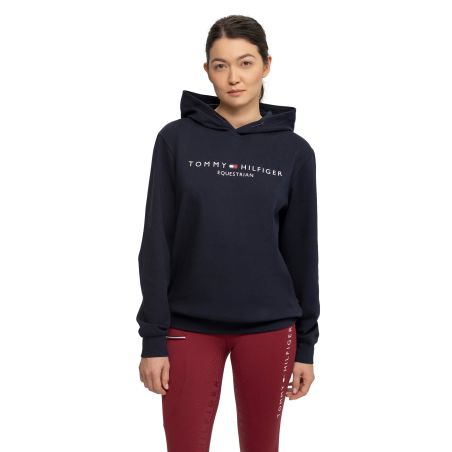 Sweat com capuz feminino Tommy Hilfiger Equestrian