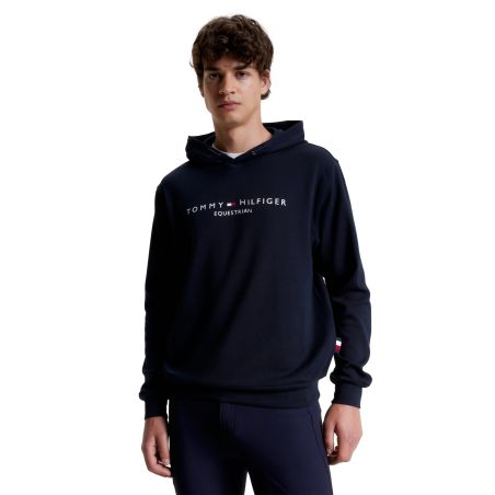 Sweatshirt com capuz para homem Tommy Hilfiger Equestrian com logótipo