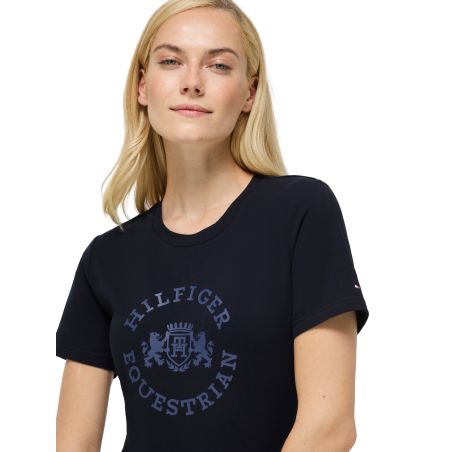 T-shirt de manga curta Pasadena Tommy Hilfiger Equestrian mulher