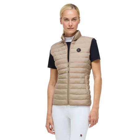Colete acolchoado sem mangas Tommy Hilfiger Equestrian Serano para mulher