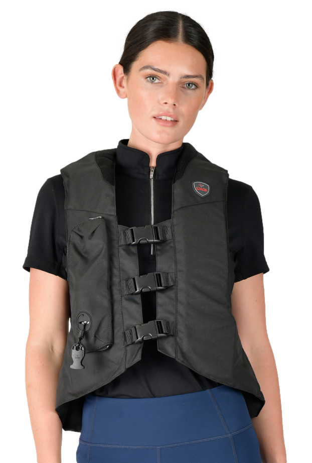 Colete airbag Spark Hippodrome Preto