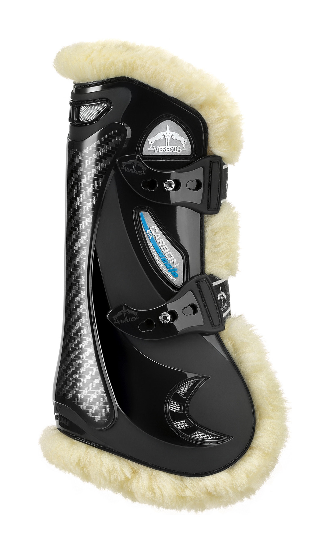 Guarnições de lã Veredus Carbon Gel Vento Preto