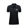 Polo Veredus feminino de mangas curtas - Preto