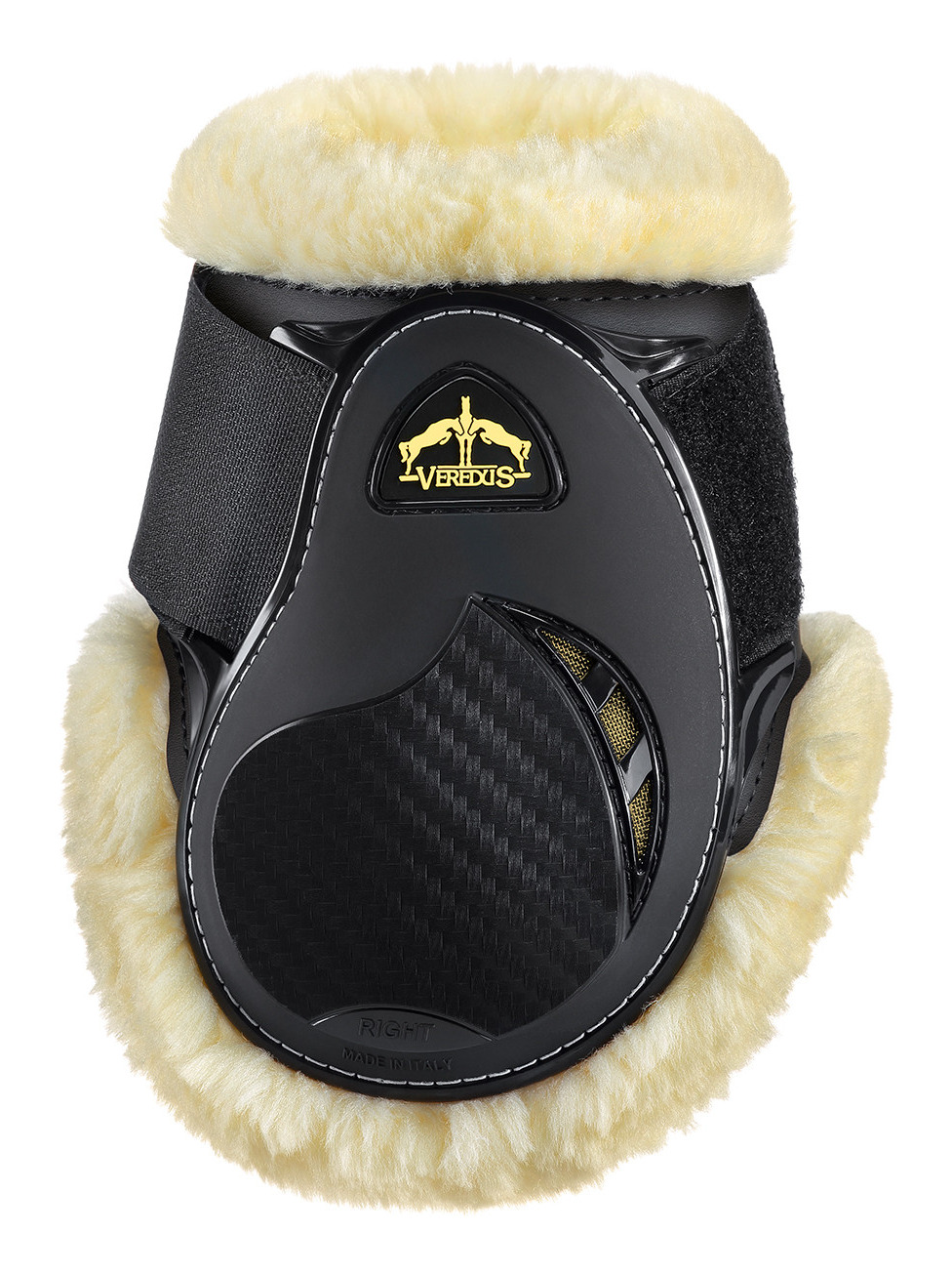 Proteções de boleto em lã Veredus Young Horses Kevlar Preto