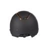 Capacete HKM Kaida - Preto / dourado rosé
