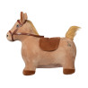 Cavalo saltador HKM infantil - Castanho claro