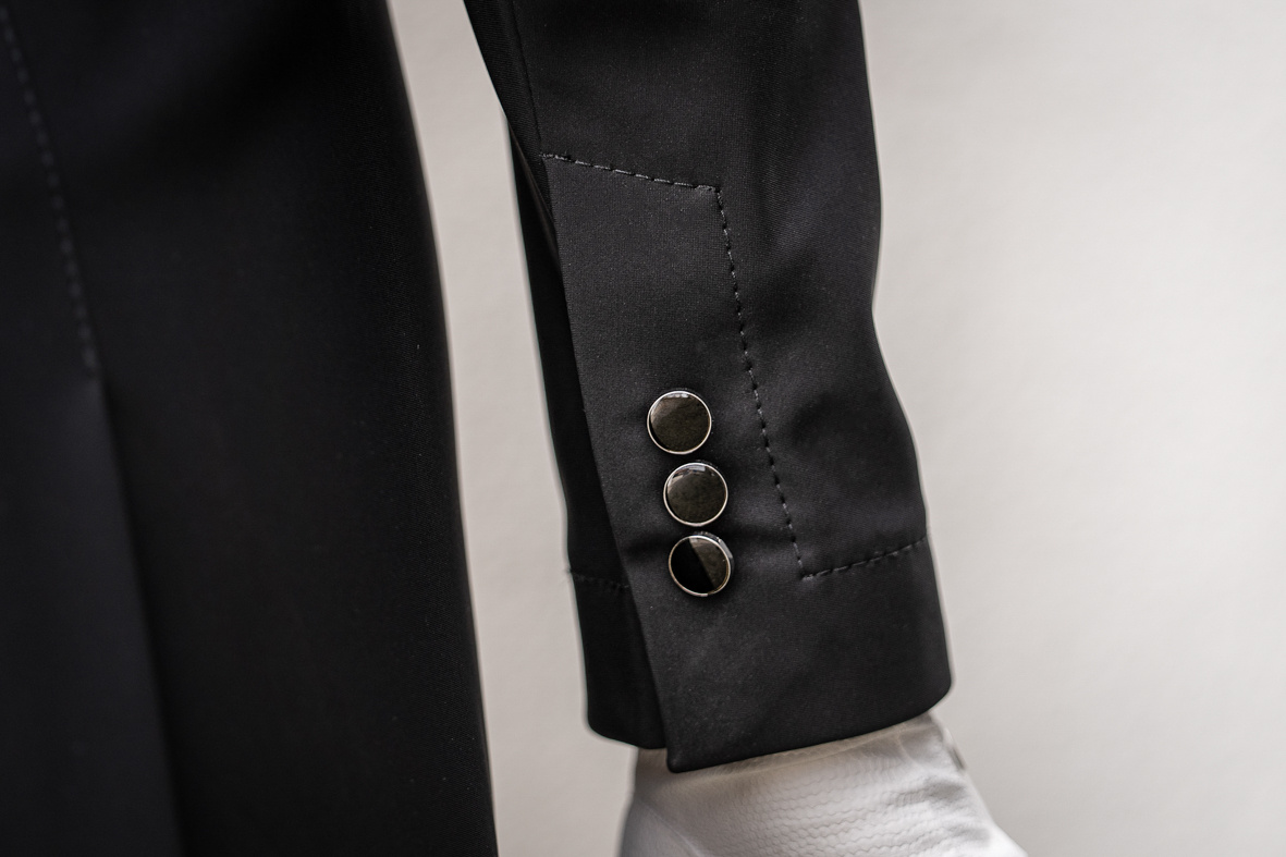 Casaca de dressage HKM Jill feminina Preto Casaca de dressage HKM Jill feminina Preto