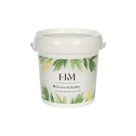 Pomada para cascos HKM Verde