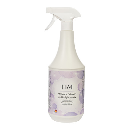 Spray desembaraçante e lustroso HKM brilhante