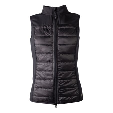 Colete sem mangas HKM em jersey/nylon Basel II Style feminino