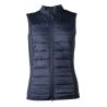 Colete sem mangas HKM em jersey/nylon Basel II Style feminino - Azul profundo