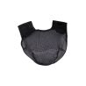Protetor de nuca HKM com velcro, conjunto com 3 peças - Preto