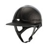 Capacete Antares Precision Carbono viseira Eclipse - Preto / preto / cromado / preto