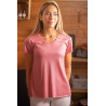 Camiseta Pénélope Juline - Framboesa