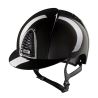 Capacete Kep Cromo 2.0 Shine preto com viseira padrão - Jugular preto