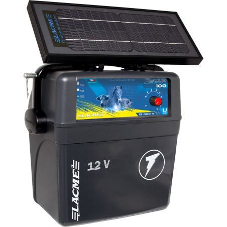Eletrificador solar Lacmé Securs Solis 7,2 W