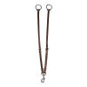 Garfo de martingala Waldhausen X-Line com argolas Snap - Castanho