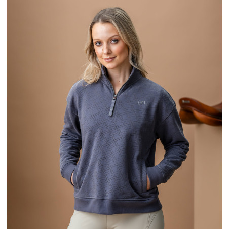 Sweatshirt com meio zíper Horseware AA Gabriella feminino