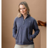 Sweatshirt com meio zíper Horseware AA Gabriella feminino - Antracite