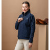 Sweatshirt com meio zíper Horseware AA Gabriella feminino - Marinho