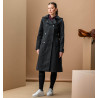 Manteau trench de equitação Horseware AA Isabella feminino - Preto