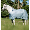 Camisa anti-moscas Horseware Amigo Bug Rug Pony - Azul mesclado / azul / prata