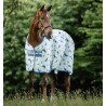 Camisa anti-moscas Horseware Amigo Bug Rug - Padrão libélula / prata / azul / sálvia