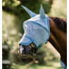 Máscara anti-moscas Horseware Rambo Plus - Azul mesclado / azul / prata