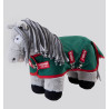Cobertura Rambo Original para Crafty Ponies - Verde / vermelho