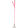 Chicote Waldhausen para criança com pequenos corações e palheta em forma de coração - Rosa