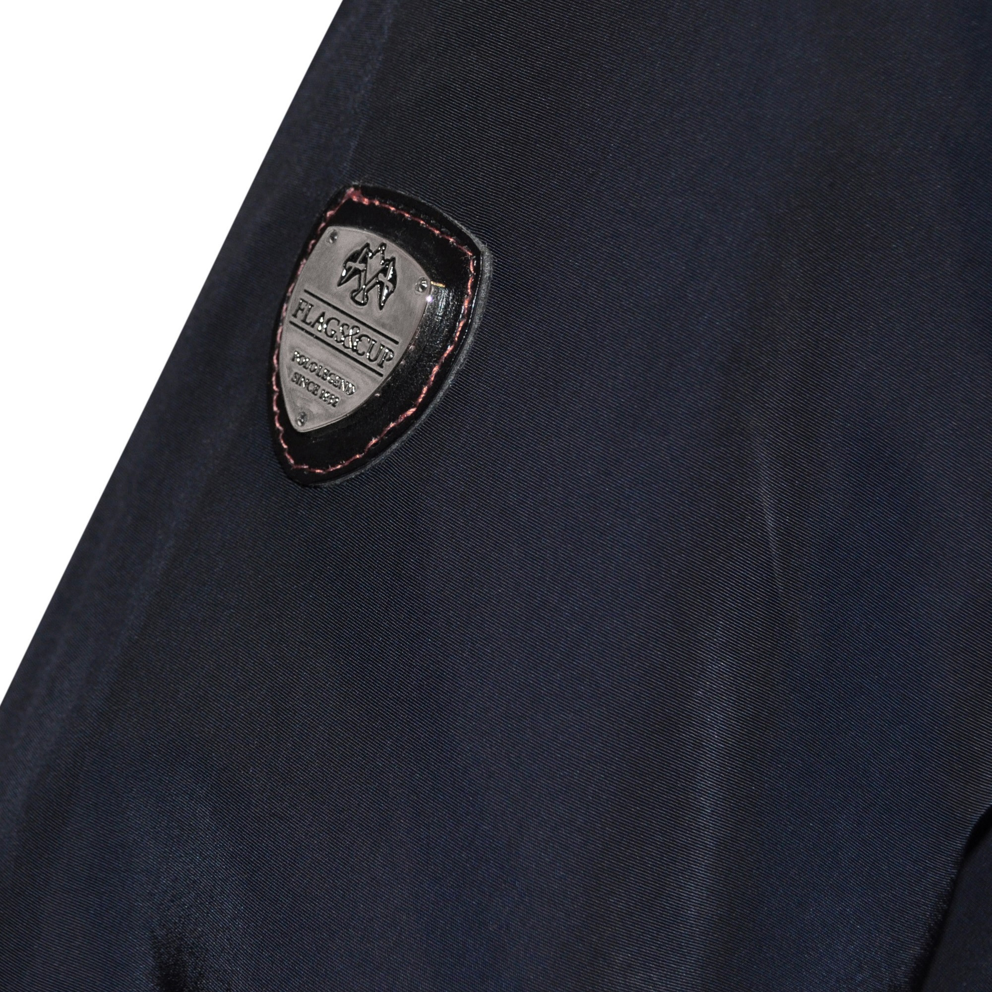 Casaco feminino Poka Flags & Cup Azul-marinho