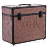 Caixa de higiene Imperial Riding Basic Slim line - Marrom / marrom croco