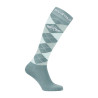 Meias Argyle HV Polo - Céu aqua