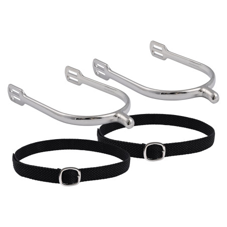 Esporas masculinas Imperial Riding Basic 15 mm ponta redonda