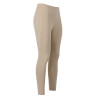 Legging de equitação Euro-Star Empower com grip nos joelhos para mulher - Bege