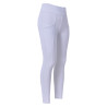 Legging de equitação Imperial Riding Sam FullGrip Kids - Branco