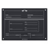 Placa de Estábulo German HV Polo Polo - Preto