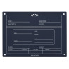 Placa de Estábulo German HV Polo Polo - Marinho