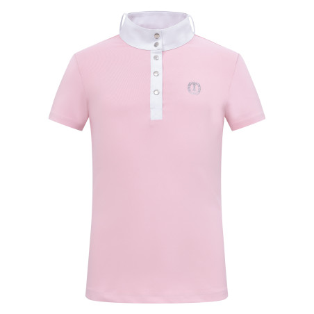 Polo de concurso de mangas curtas Imperial Riding Basic Kids
