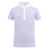Polo de concurso de mangas curtas Imperial Riding Basic Kids - Glicina