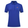 Polo de manga curta Euro-Star Mara para mulher - Azul-tinta