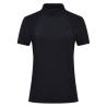 Polo de manga curta Euro-Star Monica para mulher - Preto